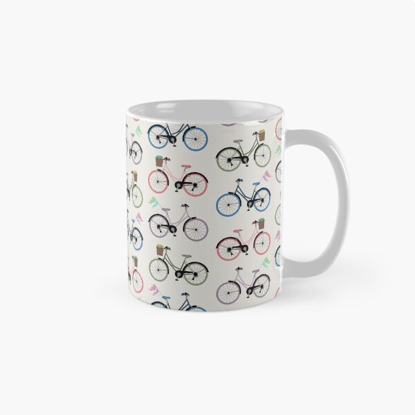Item preview, Lovely Little Bikes - Summer Bike Rides Colorful - Pink, Blue, Green, Pink designed and sold by GenAumonier.