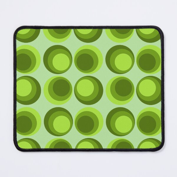 Item preview, Green Retro Circles Pattern – Classic & Timeless designed and sold by CreaTwinkles.
