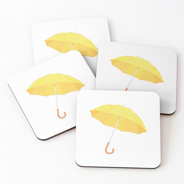 Item preview, Lovely Runner Yellow Umbrella designed and sold by Irene Gómez.
