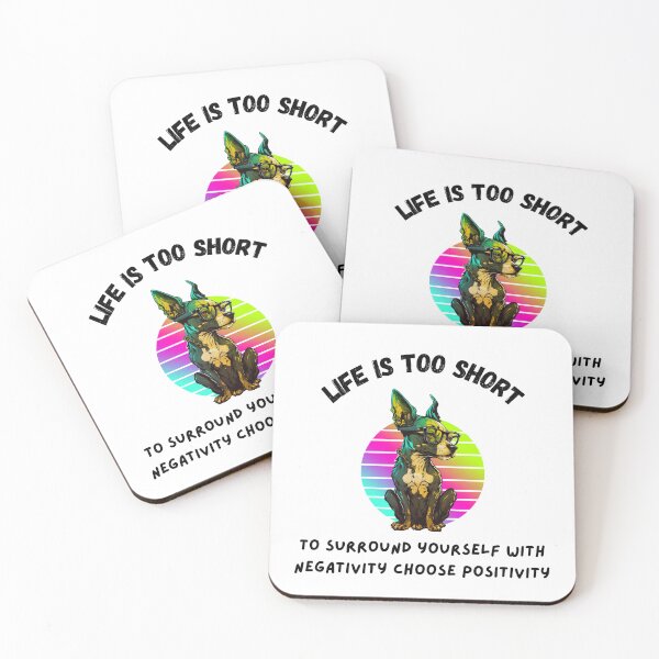 Item preview, Cute Chihuahua Glasses Rainbow Life is too short designed and sold by IssaraStudio.