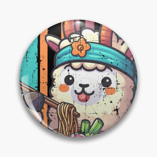 Item preview, Llamen - Llama Eating Ramen designed and sold by Teepot888.