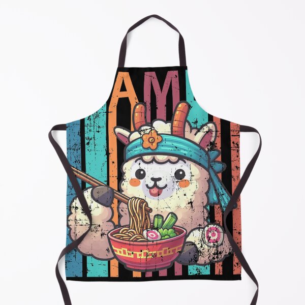 Item preview, Llamen - Llama Eating Ramen designed and sold by Teepot888.