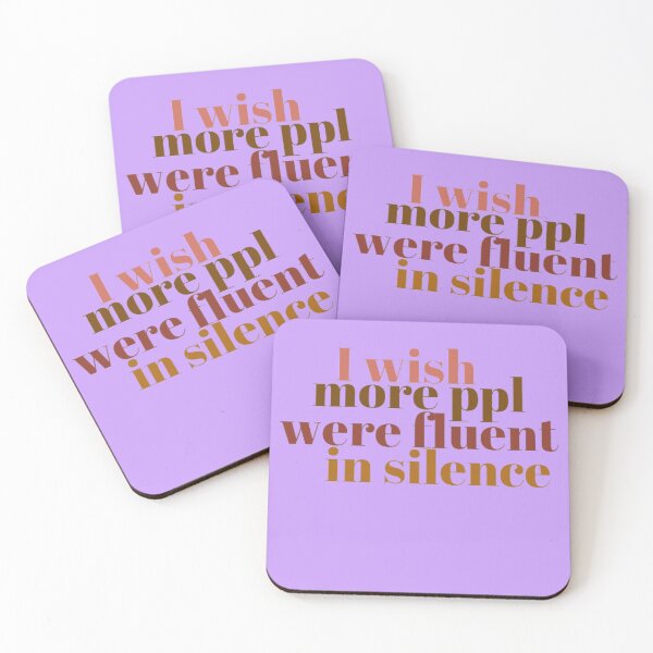 Item preview, I wish more people were fluent in silence! designed and sold by SarcasmSpire.