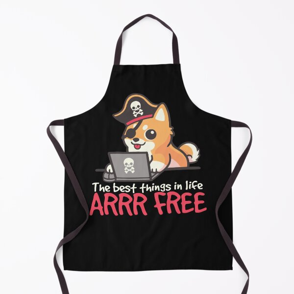 Item preview, Web pirate dog shiba  designed and sold by NemiMakeit.