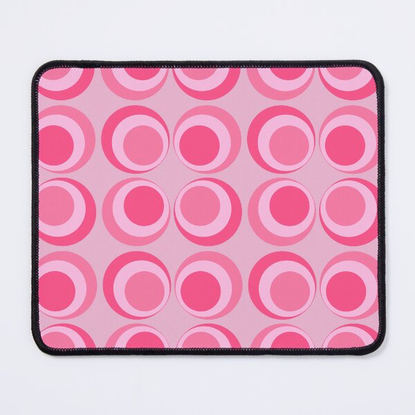 Item preview, Pink Retro Circles Pattern – Classic & Timeless  designed and sold by CreaTwinkles.