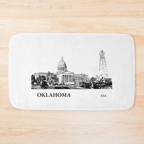 Item preview, Oklahoma State USA designed and sold by Lakeric Cityscapes.
