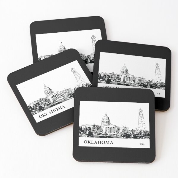 Item preview, Oklahoma State USA designed and sold by Lakeric Cityscapes.