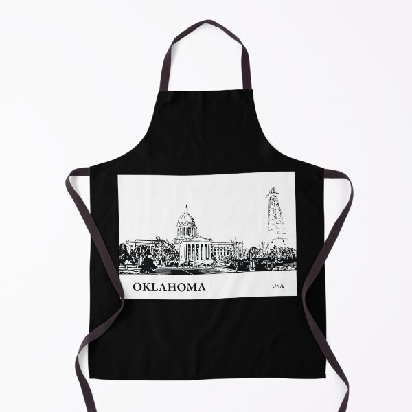 Item preview, Oklahoma State USA designed and sold by Lakeric Cityscapes.