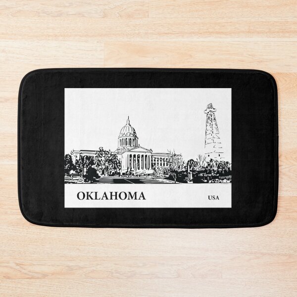 Item preview, Oklahoma State USA designed and sold by Lakeric Cityscapes.