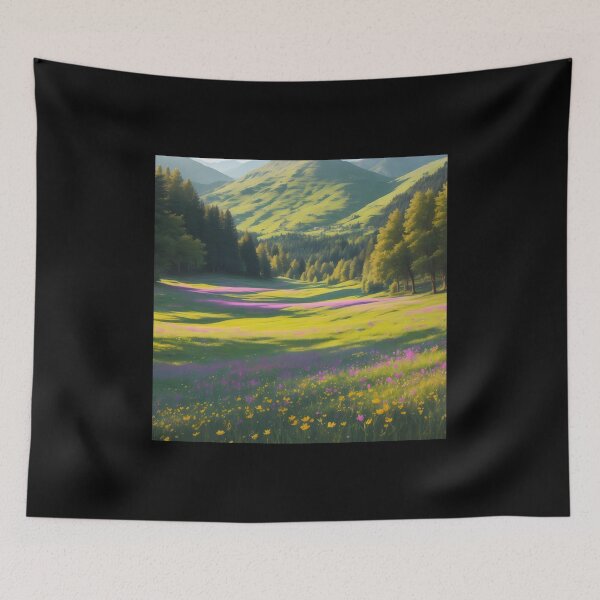 Item preview, Tranquil Meadows designed and sold by AICreativeArts.