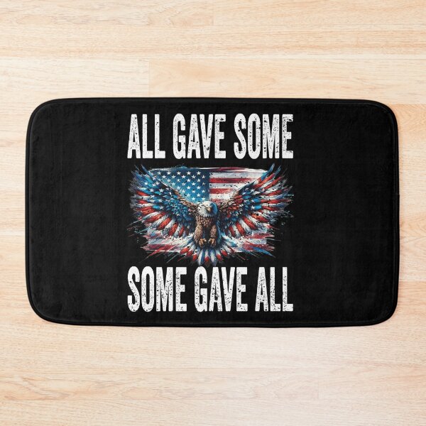 Item preview, Military Memorial Day All Gave Some Soldier USA Flag 4th of july designed and sold by BOUCHERIT amine.