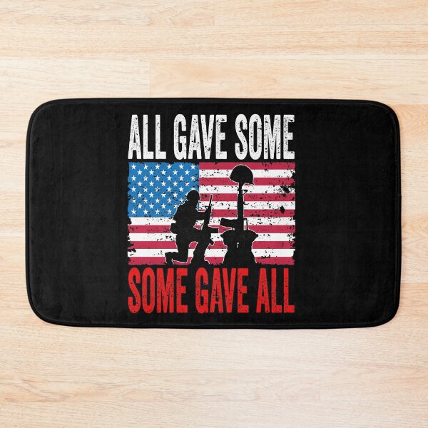 Item preview, Military Memorial Day All Gave Some Soldier USA Flag 4th of july designed and sold by BOUCHERIT amine.