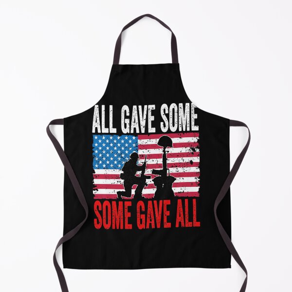 Item preview, Military Memorial Day All Gave Some Soldier USA Flag 4th of july designed and sold by BOUCHERIT amine.