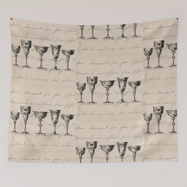 Item preview, Royal Goblets: Vintage Elegance designed and sold by MisiuKolorowy.