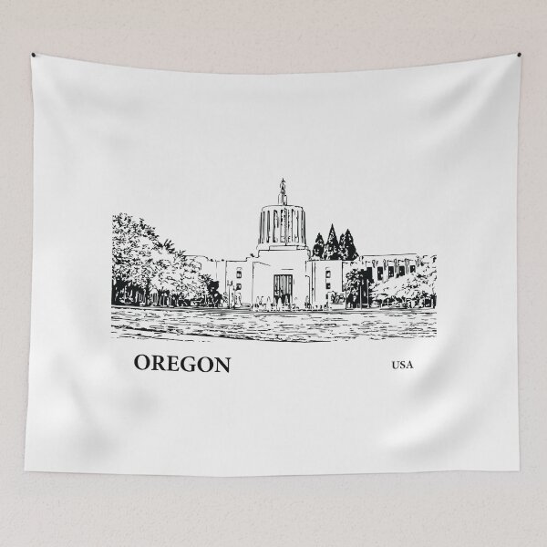 Item preview, Oregon State USA designed and sold by Lakeric Cityscapes.
