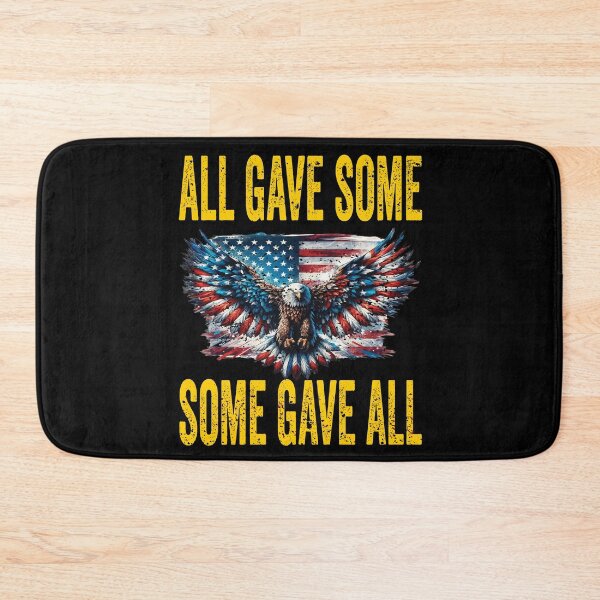 Item preview, Military Memorial Day All Gave Some Soldier USA Flag 4th of july designed and sold by BOUCHERIT amine.