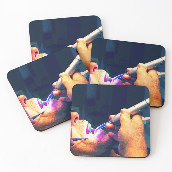 Item preview, Photography dentist medical office multicolored fluorescent  designed and sold by Carré Comme Orange.