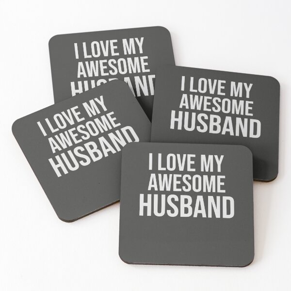 Item preview, I Love My Awesome Husband designed and sold by VinsendDraconi.