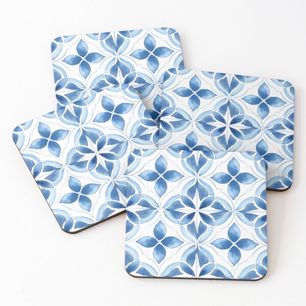Item preview, Blue mosaic tiles,Sicily inspired,Mediterranean tiles  designed and sold by MariaMarinova.