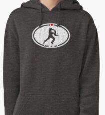 I Love Jai Alai with Heart Pullover Hoodie