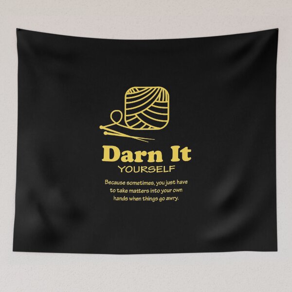 Item preview, Darn It Yourself designed and sold by Teepot888.