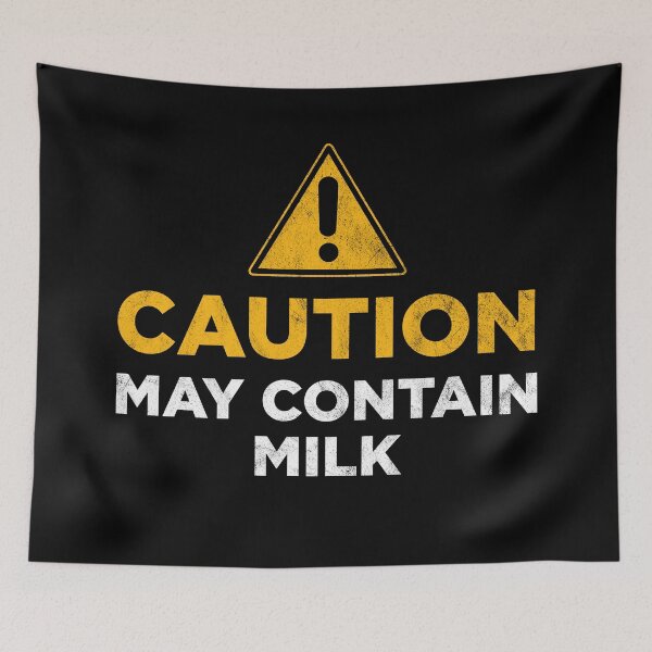 Item preview, Caution may contain milk designed and sold by PaulSDesign.