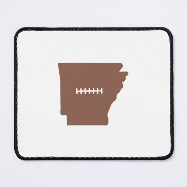 Item preview, Arkansas State Outline Football Stitch designed and sold by US States Merch.