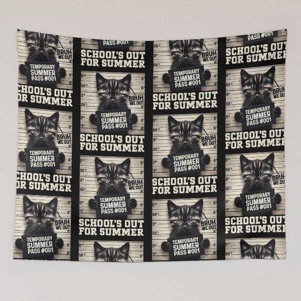 Item preview, Funny Temporary Summer Pass School's Out For Summer Students Teachers designed and sold by GravitiTees.