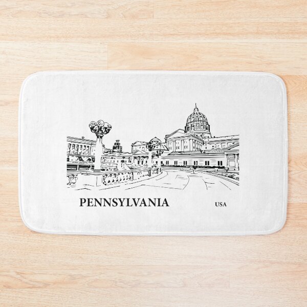 Item preview, Pennsylvania State USA designed and sold by Lakeric Cityscapes.