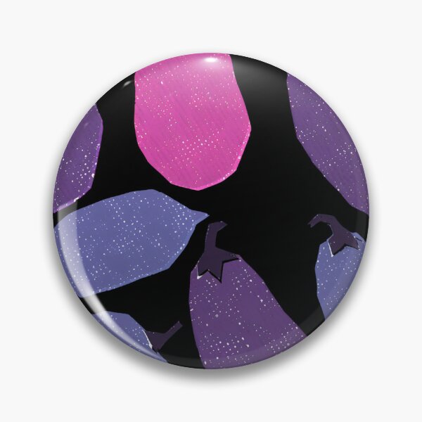 Item preview, Aubergine Pattern Risograph Print designed and sold by KokoroCreations.
