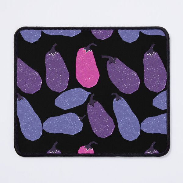 Item preview, Aubergine Pattern Risograph Print designed and sold by KokoroCreations.