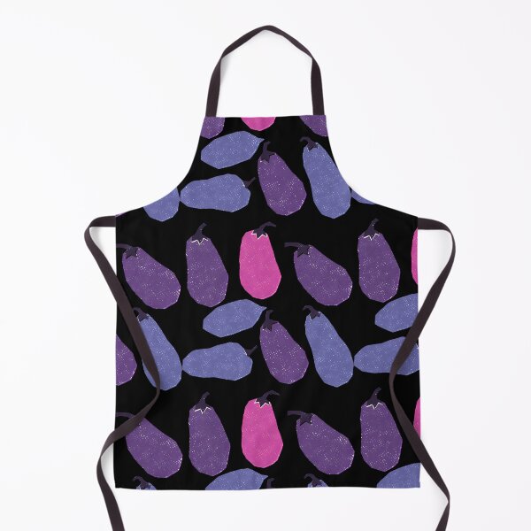 Item preview, Aubergine Pattern Risograph Print designed and sold by KokoroCreations.