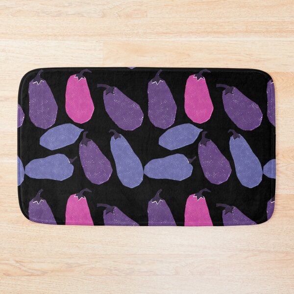 Item preview, Aubergine Pattern Risograph Print designed and sold by KokoroCreations.