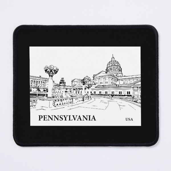 Item preview, Pennsylvania State USA designed and sold by Lakeric Cityscapes.