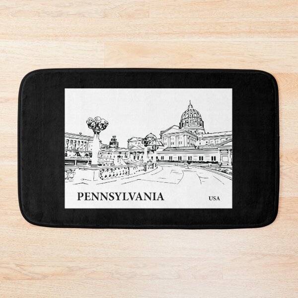 Item preview, Pennsylvania State USA designed and sold by Lakeric Cityscapes.