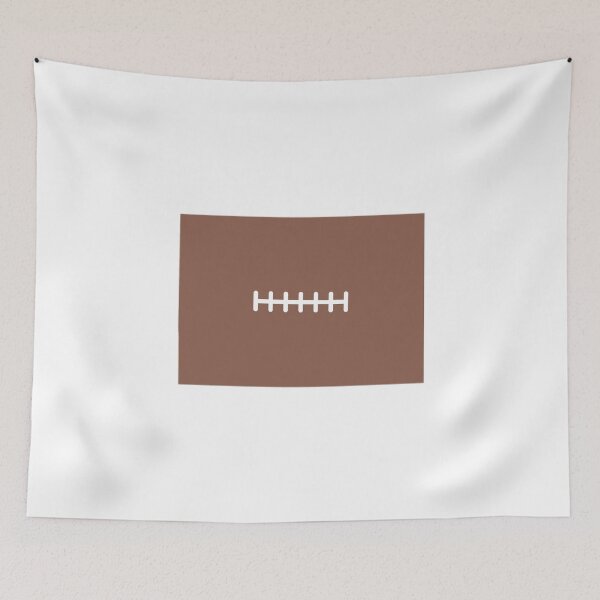 Item preview, Colorado State Outline Football Stitch designed and sold by US States Merch.