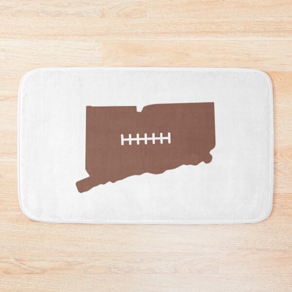 Item preview, Connecticut State Outline Football Stitch designed and sold by US States Merch.