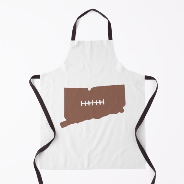 Item preview, Connecticut State Outline Football Stitch designed and sold by US States Merch.