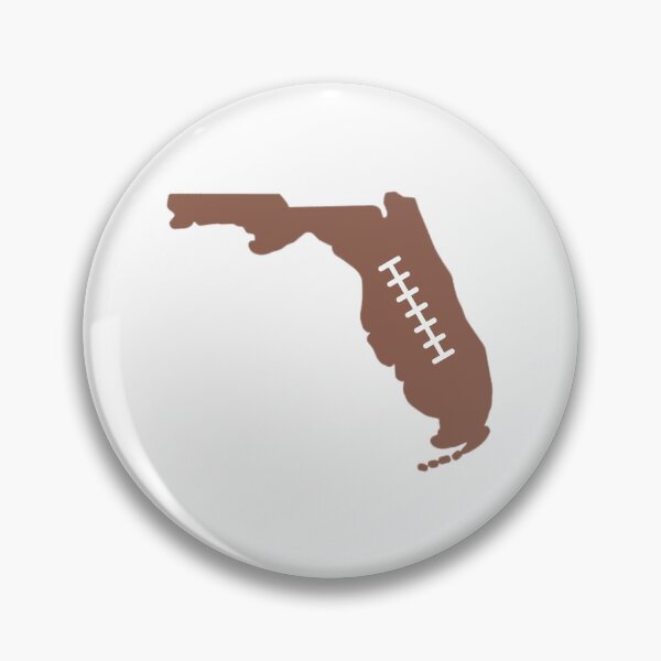 Item preview, Florida State Outline Football Stitch designed and sold by US States Merch.