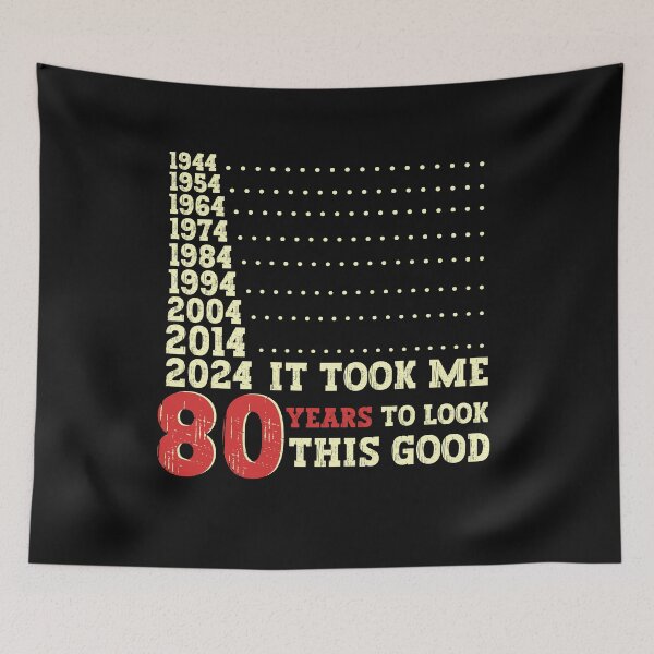 Item preview, It Took Me 80 Years To Look This Good Funny Vintage  designed and sold by ManiaGrania.