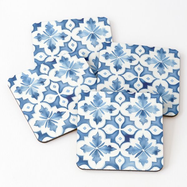 Item preview, Blue mosaic tiles,Sicily inspired,Mediterranean tiles  designed and sold by MariaMarinova.