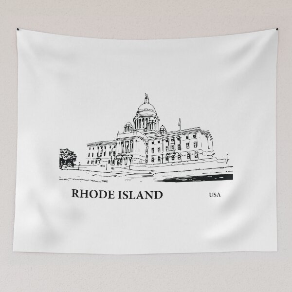 Item preview, Rhode Island State USA designed and sold by Lakeric Cityscapes.