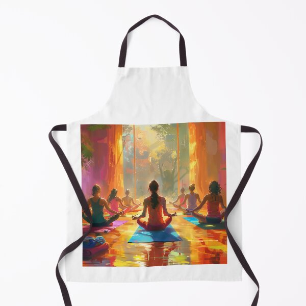 Item preview, Group Meditation in Warm Glowing Light designed and sold by palmyst.