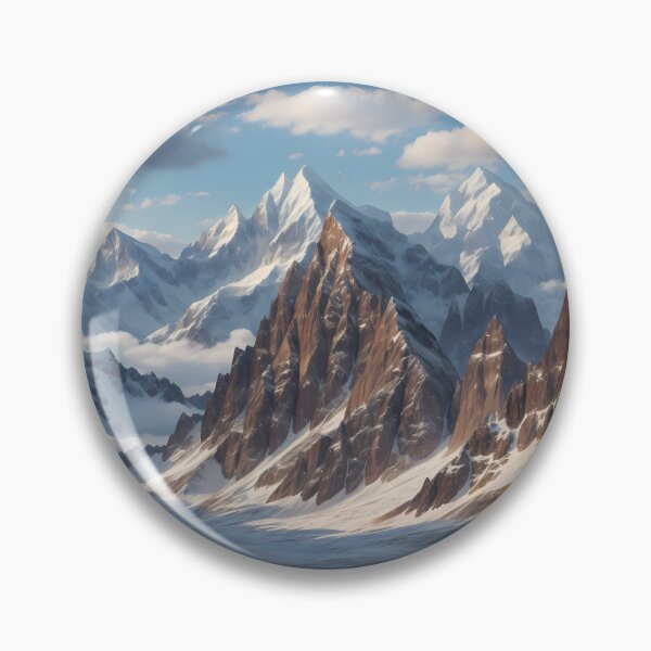 Item preview, Snowy Mountains designed and sold by AICreativeArts.