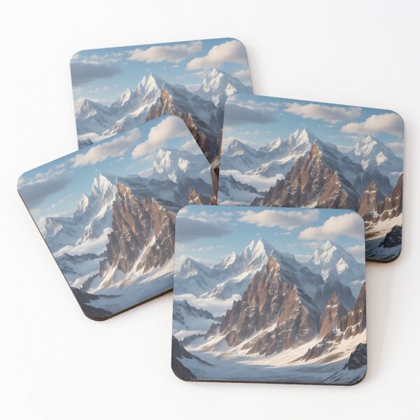 Item preview, Snowy Mountains designed and sold by AICreativeArts.