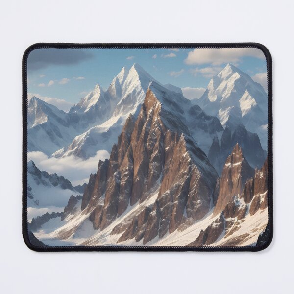 Item preview, Snowy Mountains designed and sold by AICreativeArts.