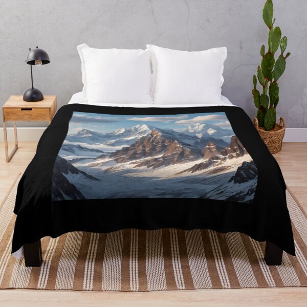 Item preview, Snowy Mountains designed and sold by AICreativeArts.