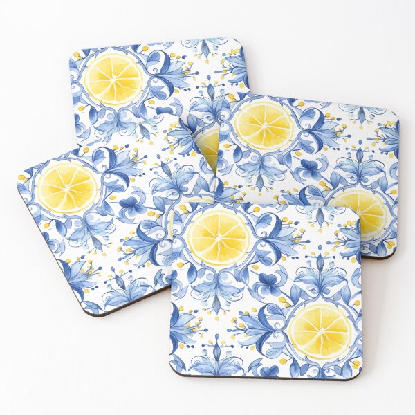 Item preview, Blue mosaic tiles,Sicily inspired,Mediterranean tiles  designed and sold by MariaMarinova.