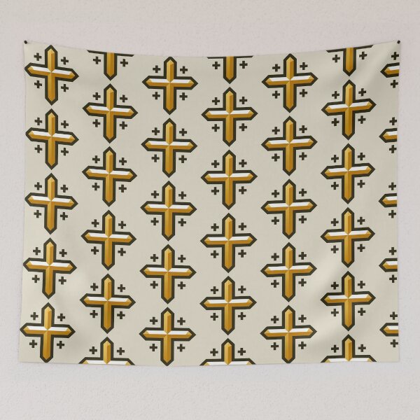 Item preview, Golden 3D Cross  designed and sold by Alphaproject.