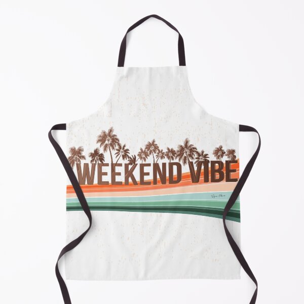 Item preview, Weekend vibe retro coconut designed and sold by Hen-C-Art.